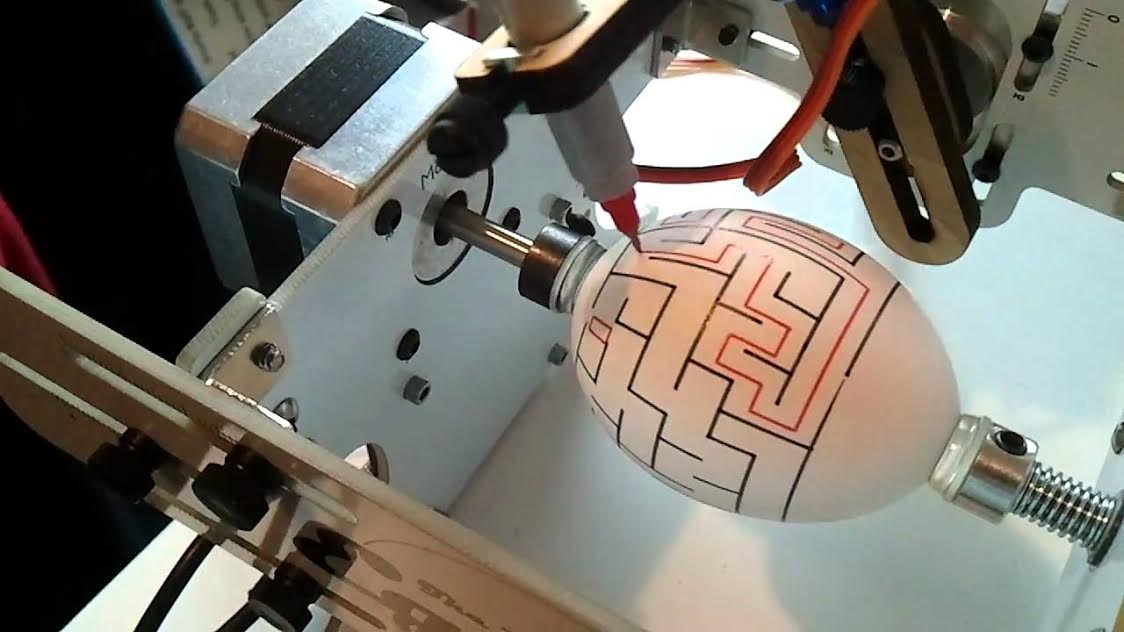 They are bringing their new Eggbot which is a... 