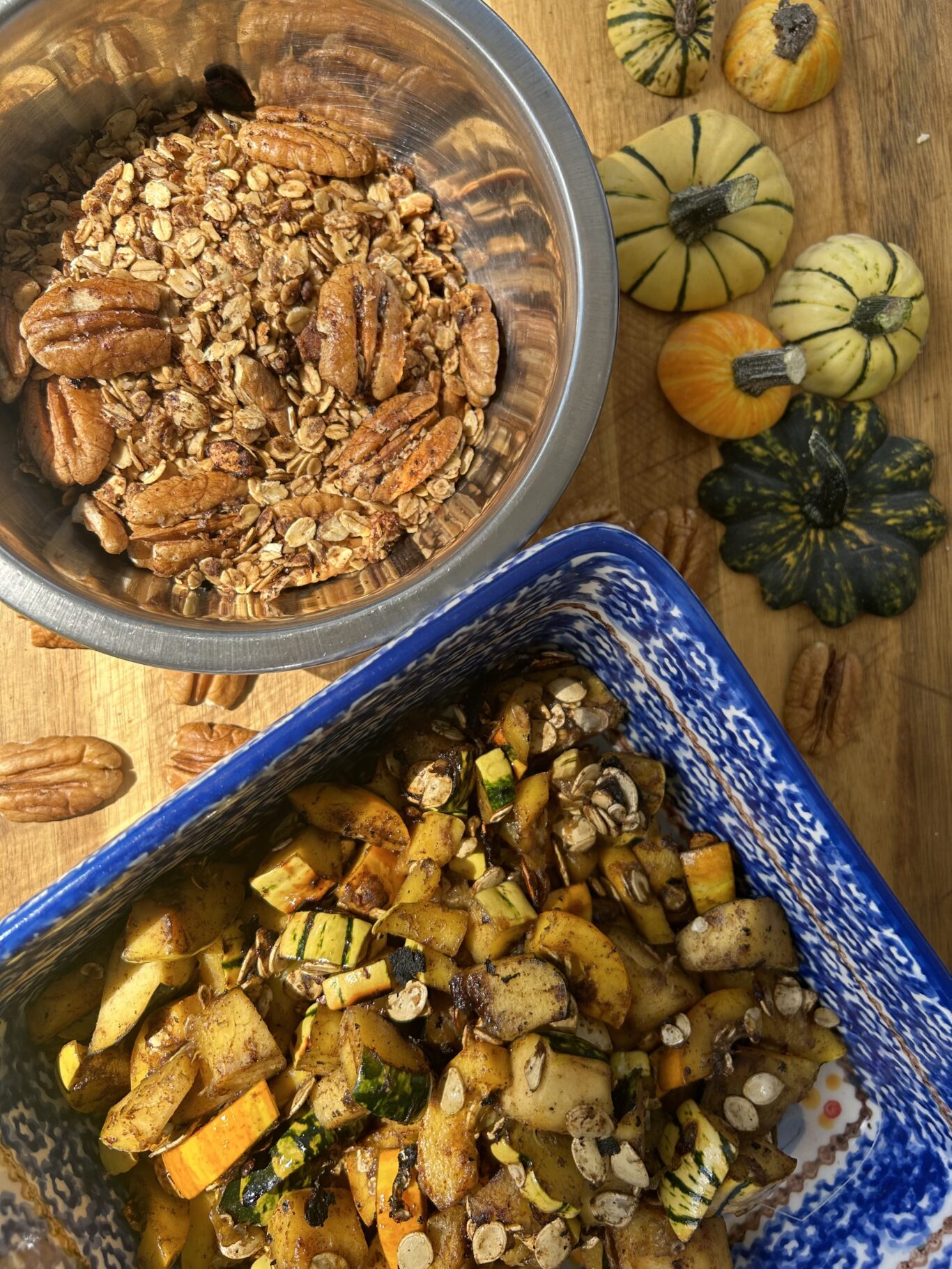 Delicata Squash Crumble